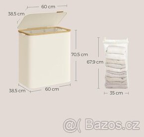 Nový koš na prádlo 150 litrů