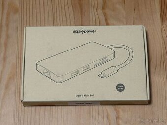 NOVÝ AlzaPower USB-C Dock Station 8v1 (APW-HCA8Y)
