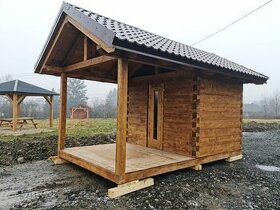 Roubená chatka sauna