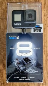 GoPro Hero 8 Black + karta 128GB + příslušenství