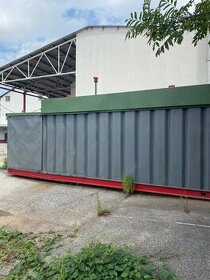 Prodej funkční kontejnerové MOBILNÍ ČERPACÍ STANICE