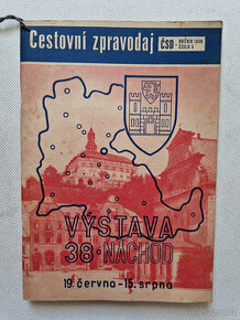 Cestovní zpravodaj ČSD 1938 Výstava Náchod železnice