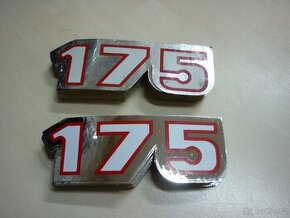 ČZ 175 uloženkové nálepky - 1