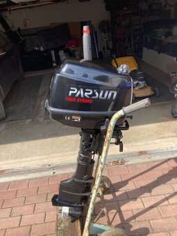 Parsun 5Hp a laminátová pramice Okoun