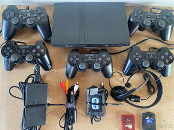 Sony PS2 slim vč příslušenství - úklid skladu...