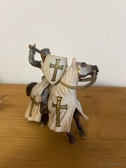Schleich německý rytíř s mečem na koni