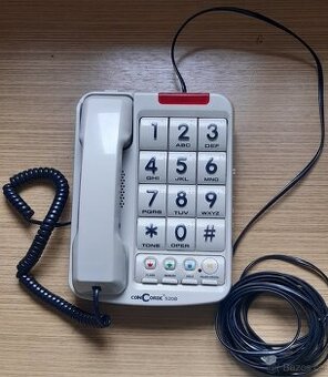Concorde c 520 - telefon pro postižené