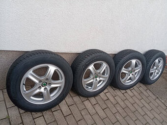 Alu kola Škoda Octavia 1 letní 195/65 R15