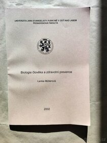 Prodám knihu Biologie člověka a zdravotní prevence