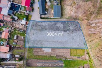 Prodej prostorného stavebního pozemku 3064m2, k.ú. Oleksovic - 1