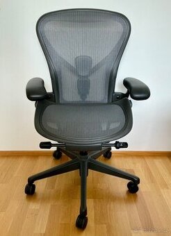Kancelářská židle Herman Miller Aeron vel. B - záruka