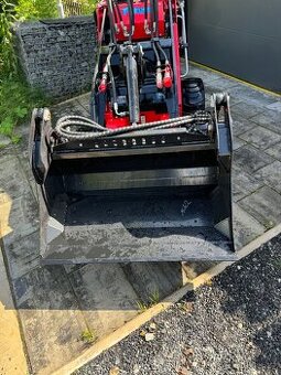 Hydraulická lopata klapačka pro čelní nakladač, žralok