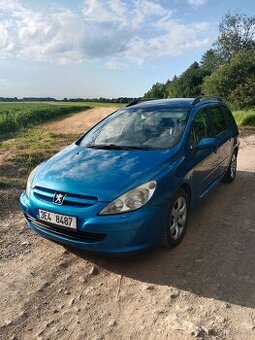 307 SW,2.00HDI- kůže, nová STK