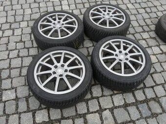 ALU KOLA + ZIMNÍ PNEU 225/45R17 VW SEAT ŠKODA