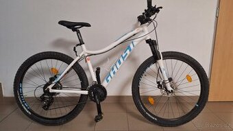 Horské kolo Ghost Lanao, velikost rámu M, bílá 26´´