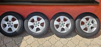 Originál alu ŠKODA O2 5x112 195/65 R15 - 7mm