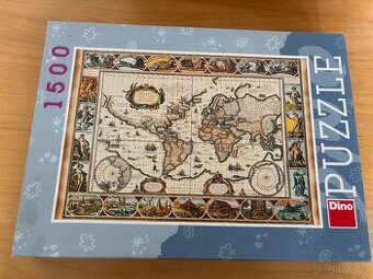 Puzzle Historická mapa