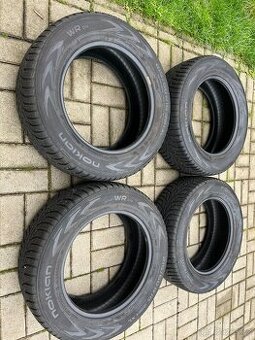 4x zimní pneu 215/60/16 vzorek 80%