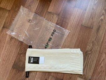 Nová dámská zimní šála ALPINE PRO - krémová, orig. balení - 1