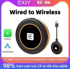 Apple CarPlay,Android Auto , bezdrátový modul