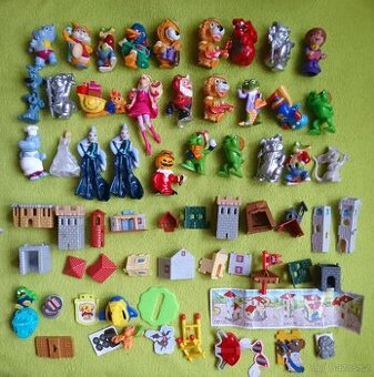 Kinder figurky-náhradní díly,chybí přslušenství