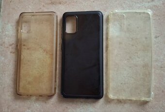 3x silikonový obal case na Samsung A41, použité