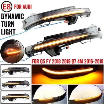 Dynamické led blinkry AUDI Q5 FY, Q7 4M