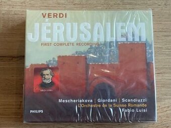 CD – Verdi: Jérusalem – nové, zapečetěné
