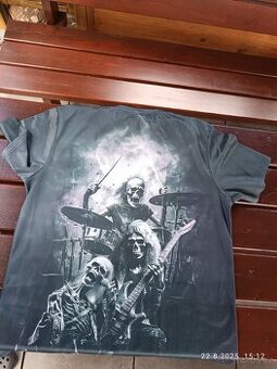 2x Metalová trička