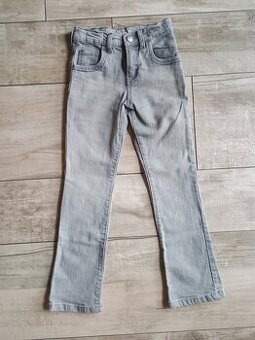 Šedé džíny Denim, vel. 116