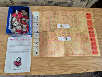 Stolní hra Maršál a Špión, rok 1987,Československo