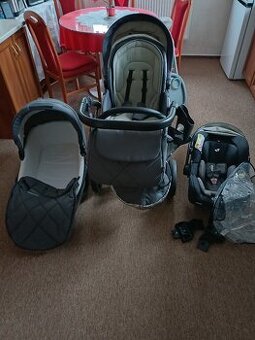 Prodám kočárek Tutis Viva4 2v1 s autosedačkou Joie