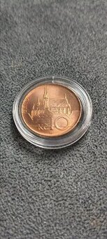 Vzácná 10 Kč 2005