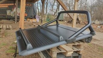 TOYOTA HILUX DoubleCab - alu roleta + rám + příčníky