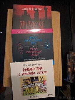 3x audio kniha mix nove