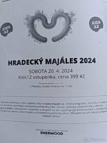 Kids12 vstupenka na Hradecký Majáles 2024
