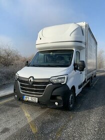 Renault Master 2,3 120kw 10-ti pal plachtová dodávka