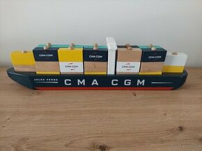 Dřevěná kontejnerová loď - 1