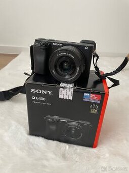 Sony A6400 + základní objektiv 16-50mm f3.5-5.6