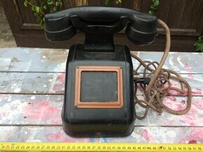 Starý telefon na kličku OB33 - 1