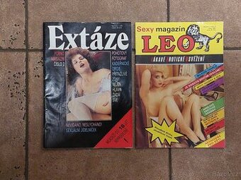 Časopisy LEO a EXTÁZE