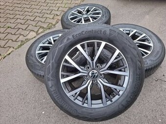 Alu kola 17" VW Tiguan,Passat Tulsa 5x112 pneu 215/65R17