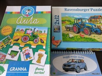 Puzzle auta