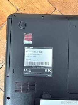 Prodám notebook toshiba satellite c850