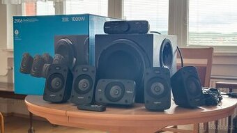 5.1 reproduktory Logitech Z906 s dálkovým ovladačem