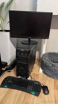 Herní PC + "24" Monitor LG