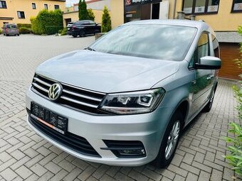 VW CADDY 2.0 TDI 75kW ACC,LED,Vyhř.okno,2021,120tkm,TAŽNÉ