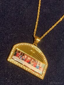 přívěs P.V.P. osazeno zirkony , - 1