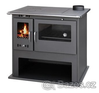 NOVÝ Sporák/Kamna W300 LUX, P 10,5kW, pr.150mm + záruka