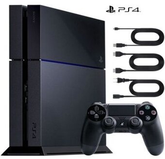 ps4 playstation 4 500GB system 7.50 - hry fifa a uncharted